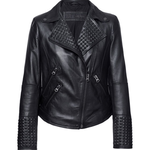 zara lambskin leather jacket